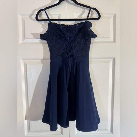 City Studio Mini Dress size 1/2 NWOT - Picture 5 of 5